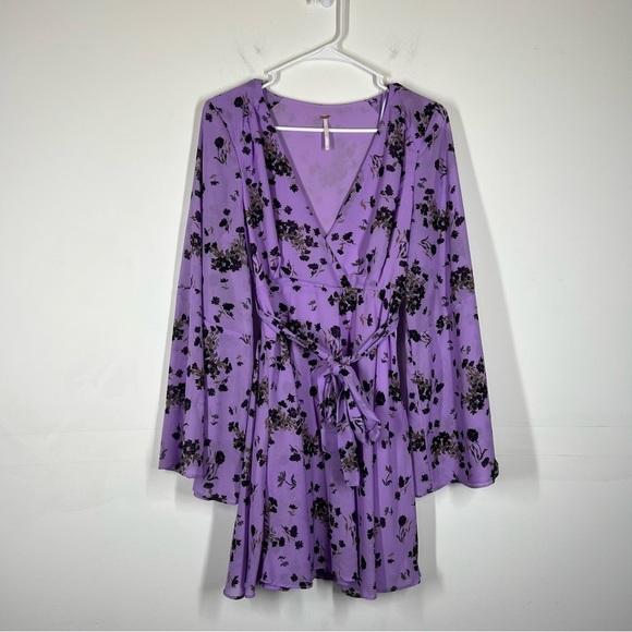 Free People Lilou Mini Dress Size Medium - Picture 2 of 10